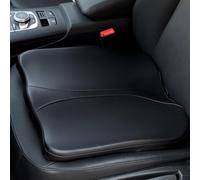 QYILAY Cuscino Ergonomico per Sedile Auto in Memory Foam - Aumenta Altezza, Allevia Dolore Lombare e Sciatica, Supporto per Schiena e Fianchi, Ideale per Auto, Ufficio, Sedia a Rotelle.