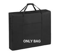 QYILUARE No Table | Borsa portaoggetti pieghevole per tavolo da 1,2 m, impermeabile, resistente, grande borsa per il trasporto con tasca e spallacci 66 cm L x 12,7 cm L x 62 cm H