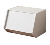 QYMLSH Estantería Extensible De Madera Para Escritorio, Ideal Para Organizar | Ideal Para Oficinas, Dormitorios, Salas De Estar Y Cocinas (marrón)(White,L)