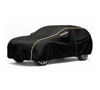 QYMLSH Telo Copriauto Impermeabile Completo per Ford Escort RS Cosworth | 4210 x 1720 x 1440 mm AntiGraffio, Resistente Ai Raggi UV, Traspirante per Tutte Le Stagioni, con Cerniera(Black)