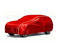 QYMLSH Telo Copriauto Impermeabile Completo per Ford Escort RS Cosworth | 4210 x 1720 x 1440 mm AntiGraffio, Resistente Ai Raggi UV, Traspirante per Tutte Le Stagioni, con Cerniera(Red)
