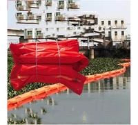 QYMYOZ Barriera modulare in PVC per Il contenimento degli idrocarburi - Barriera Galleggiante per la Protezione dalle fuoriuscite (0,35 x 10 m)