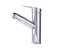 QYMYOZ Sink Faucet, Pull out Kitchen Faucet 24 inch with Auto Retract And 3 Spray Modes in Silver, Gun Gray, Black(Silver 304 Pull-out)