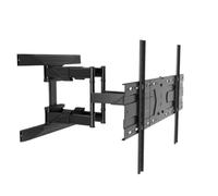 QYMYOZ Supporti TV, Supporto TV Supporto TV Supporto TV da Parete Supporto TV per TV da 40-70 Pollici, Supporto TV telescopico Regolabile in Altezza, inclinabile e Girevole Supp