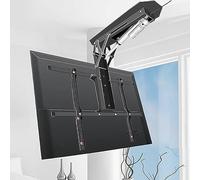 QYMYOZ Supporto per Monitor, Supporto da Parete per TV, Supporto da soffitto motorizzato Ribaltabile da 0 a 85°, Sollevatore TV Nascosto a Scomparsa, Sollevatore TV Elettrico t