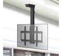 QYMYOZ Supporto TV da soffitto, Supporto TV motorizzato - Supporto TV da soffitto, Supporto da Pavimento per TV LCD con Sollevamento Automatico, con Rotazione di 360° a Sinistra