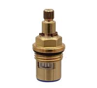 QYMYOZ Tap Cartridge Replacement,Tap cartridges, 1pcs Brass Ceramic STEM Disc Cartridge Faucet Tap Cartridge Replacement Tap Valves Kitchen Mixer Tap Cartridge Turn for Bathroom