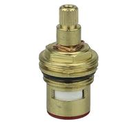 QYMYOZ Tap Cartridge Replacement,Tap cartridges, 1pcs Replacement Brass Ceramic Disc Cartridge Tap Valves Insert Gland Quarter Turn 1/2" Inner Faucet Valve for Bathroom Kitchen
