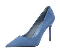 Qynthra Décolleté Eleganti Donna Punta Affusolata A Spillo Formali | Silhouette Classica Ideale Ospite Matrimonio Cocktail Cene Eventi E Stile Raffinato