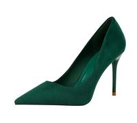 Qynthra Décolleté Eleganti Donna Punta Affusolata A Spillo Formali | Silhouette Classica Ideale Ospite Matrimonio Cocktail Cene Eventi E Stile Raffinato