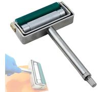 QYOEGSQ Strumento for Prova Inchiostro Manuale, Prova Inchiostro flessografico Manuale, Design del Rullo anilox Cromato con rulli in Metallo e Gomma, for Test delle Prestazioni(100Lines)