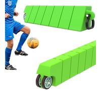 QYOEGSQ Tabellone rimbalzante da Calcio con Ruote, for volée e passaggi a Terra, Due Angoli, riempibile con Acqua, migliora Le capacità di Passaggio, Attrezzatura for l'allenamento di Calcio