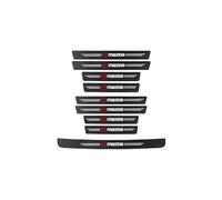 QYPLKJHG Auto Battitacco Adesivi Soglie Porte per Mazda Kai, Adesivo per Battitacco in Fibra di Carbonio Protezioni Benvenuto Pedaliera Protezione,9pcs
