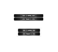 QYPLKJHG Auto Battitacco Adesivi Soglie Porte per Opel Antara 2010-2016, Adesivo per Battitacco in Fibra di Carbonio Protezioni Benvenuto Pedaliera Protezione,4pcs（Inner Threshold）