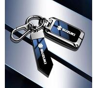 QYPLKJHG Auto Guscio Chiave per Suzuki S-Cross 2020-2025, Custodia Chiave Cover Chiave Custodie per Chiavi TPU Copri Chiavi Protezione con Portachiavi Custodia Protettiva Chiavi Telecomando,D-Blue 2