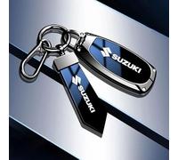 QYPLKJHG Auto Guscio Chiave per Suzuki S-Cross 2020-2025, Custodia Chiave Cover Chiave Custodie per Chiavi TPU Copri Chiavi Protezione con Portachiavi Custodia Protettiva Chiavi Telecomando,B-Blue 2