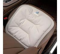 QYPLKJHG Cuscino per Sedile Auto per Volvo XC60 2022 2023 2024 2025, Cuscino a Cuneo Cuscino per Sedile Seduta Guidatore Rialzato Cuscino per Sedile Auto Coccige Sciatica,Beige