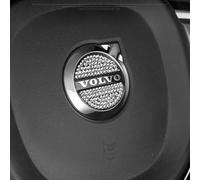 QYPLKJHG Decorazione Volante Auto con Strass per Volvo C30 Facelift 2010, Adesivo con Logo del Volante Dell'auto Decorazione Volante dell'Auto Bling Bling Accessori Interni Adesivo