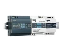 QYR 60W 100W 150W Ultra Slim Step Shape DIN Rail Power Supply with LED Digital Display for LED light strip 5V/12V/15V/24V/36V48V(12V_60W_BLACK)