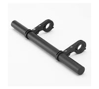 QYRYWX AISHANBAIHUODIAN Adatto for manubri for Bicicletta, staffe in Lega di Alluminio, Supporti in Fibra di Carbonio, fari for Bici, Computer, Supporti, staffe estensibili for Ciclismo(30cm Black)