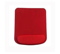 QYRYWX AISHANBAIHUODIAN Tappetino for Mouse da Polso in Schiuma, Semplice, Tinta Unita, Confortevole, in Spugna Spessa, for Mouse da Gioco, Tastiera for PC, 210 x 230 mm.(Red)