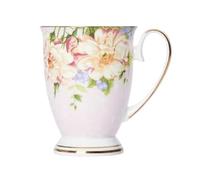 QYVHGJUAB Set di tazze da caffè, tè in ceramica for un mattutino in stile semplice, pomeridiano e una conferenza in ufficio(B)