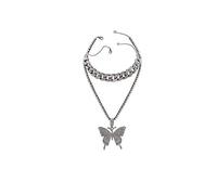 QYYZTHX Women S Pendants for Ramadan Mother's Day Chains Catena per Pendenti SS Pendants Gioielli alla