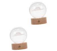 QYYZTQY 2 Pezzi Sfera di Luce Notturna Lampada da scrivania Interruttore lampade da Comodino lampade da Tavolo Decorazioni per la casa Camera da Letto luci notturne Decorazioni per la scrivania