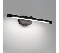 QYYZTQY Bathroom Mirror Light Indoor Waterproof Lamp with Long Strip Decorative Wall for Living Room Study Bedroom (Gold-Warm Light,46cm)