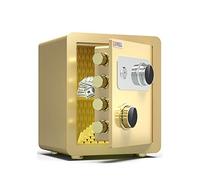 QYYZTQY Casseforti Cassetta di Sicurezza Meccanica, Cassaforte Domestica da 40 cm Cassetta di Sicurezza Elettronica Digitale in Acciaio Massiccio Cassetta di Sicurezza per Gioielli Documenti in