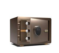 QYYZTQY Cassetta di Sicurezza,Cassaforte Domestica Cassaforte Elettronica con codice e Chiavi di esclusione di Emergenza Allarme Integrato,Armadio Montato a Parete o a Pavimento Cassaforte per
