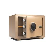 QYYZTQY Cassetta di Sicurezza, Cassaforte Domestica Cassaforte Elettronica con codice e Chiavi di esclusione di Emergenza Allarme Integrato, Armadietto Montato a Parete o a Pavimento Cassaforte per