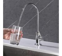 QYYZTQY del lavello da Cucina Cigno con Filtro per Acqua Potabile Singolo Rubinetto d'Argento