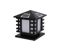 QYYZTQY Fari a Colonna Solare Luci da Giardino Impermeabili per Esterni per Uso Domestico Luci da Parete elettriche per Cortile a duplice Uso per Ville in Stile Europeo (Dimensioni : 40cm)