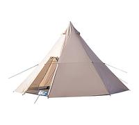 QYYZTQY Indiana da Esterno Teepee Ultraleggera Tenda piramidale familiare per Zaino in Spalla, Escursionismo, Bushcraft, Viaggi, Campeggio Invernale