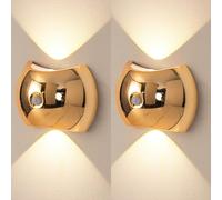 QYYZTQY Indoor Light with Motion Sensor Lamp 3 Color Modes 2700K/4500K/6500K USB Rechargeable Wall Battery Operated for Living Room Bedroom (Silver,2 Packs)