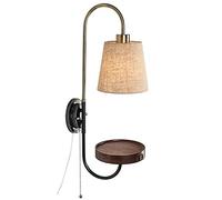 QYYZTQY Lampada a Parete con Applique Moderna con luci a Parete a LED USB per Letto per Letto in Camera da Letto Reading Imposto per Illuminazione da Parete Interno, B (Colore: B)