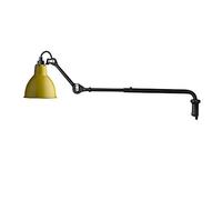 QYYZTQY Lampada a Parete del Braccio oscillante Lungo, Spina Vintage Industriale in Un apparecchio di Illuminazione con Applique a Parete per la Camera da Letto luci da Parete al Letto, Giallo