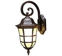 QYYZTQY Lampada da Parete da fienile Europea per Esterni per Esterni retrò Villa Balcone Paesaggio Portico corridoio murale di Gateway Cortile in Vetro Giardino Vela Il Illuminazione per Decorazioni