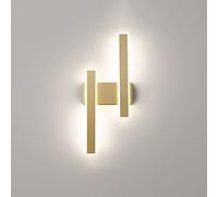QYYZTQY Lampada da Parete Geometrica a LED LED Moderna Legge LEDE, Semplice LAMPEGGIO della TECCA 3 Colore Fissature per Illuminazione Interno per Soggiorno Dishing Decorazioni per corridoio Luci di