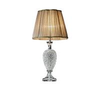 QYYZTQY Lampada da scrivania in Tessuto di K9 di Lusso Europeo Lampada da Soggiorno Semplice di Fascia Alta Divano Accanto a Studio Scrivania da Ufficio Lampada da Comodino Camera da Letto Leggera