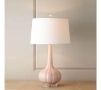 QYYZTQY Lampada da Tavolo Moderna Grande Lampada da Camera in Ceramica Semplice Lampada da Comodino Lampada da Tavolo Lampade da Tavolo Decorative in Stile Americano E27 Soggiorno Hotel 36 * 68CM