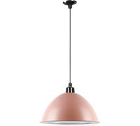 QYYZTQY Lampadella Industriale a Cupola Gialla Moderna Moderna Semplice a Sospensione a sospesa a Testa Singola Lampada a Sospensione della Lampada in Ferro Decorativa per Childrens Room Barn