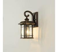QYYZTQY Lande da Parete Vintage da Giardino Lampada Portico Olio strofinato Bronzo Finitura Esterna Impermeabile a Parete a Parete LAMPARE SCONCA per LAVERA per LAVERA per GLIO