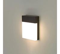 QYYZTQY Lanterna a LED LEGGIO Outdoor, Lampada Impermeabile IP65 Raccordi di Illuminazione del Portico Anteriore, Applique da Parete Esterna da 15 W per l'ingresso del Giardino del Patio,