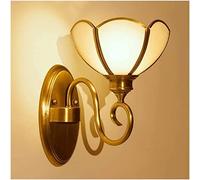 QYYZTQY Luce a parete a LED vintage, sconde murale creativa da parete, appuntamento con le luci della vanità del bagno, lampada da parete decorativa antica per camera da letto soggiorno cucina sala da