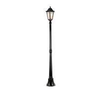 QYYZTQY Luci da Giardino Europee Vintage Luci paesaggistiche Retro Lampada da Esterno per casa LED da Giardino con palo Alto Lampione da Esterno Impermeabile E27 Lampione da Cortile Lampione da