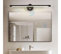 QYYZTQY Mirror Front Lamp with Motion Sensor Light Indoor 2700K/4500K/6500K Dimming Waterproof Wall for Bathroom Vanity Living Room (White,73cm)