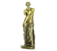 QYYZTQY - Modello Statua Greca della Dea della Musica Artemide Statue in Rame Bronzo Scultura della Dea Busto Statua in Mitologia Lega Ufficio Afrodite Capelli Lisci