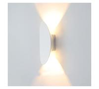 QYYZTQY Nessuna Lampada a Parete Minimalista Moderna Moderna stroboscopica Late nava Bianca Lampada Decorativa lampace Letto per Letto luci di Lettura a Lettura, Palette Moderne (Colore: I,